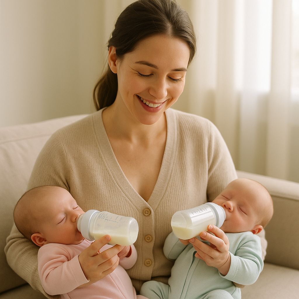 Feeding Twins in the Newborn Stage: Practical Tips for Parents