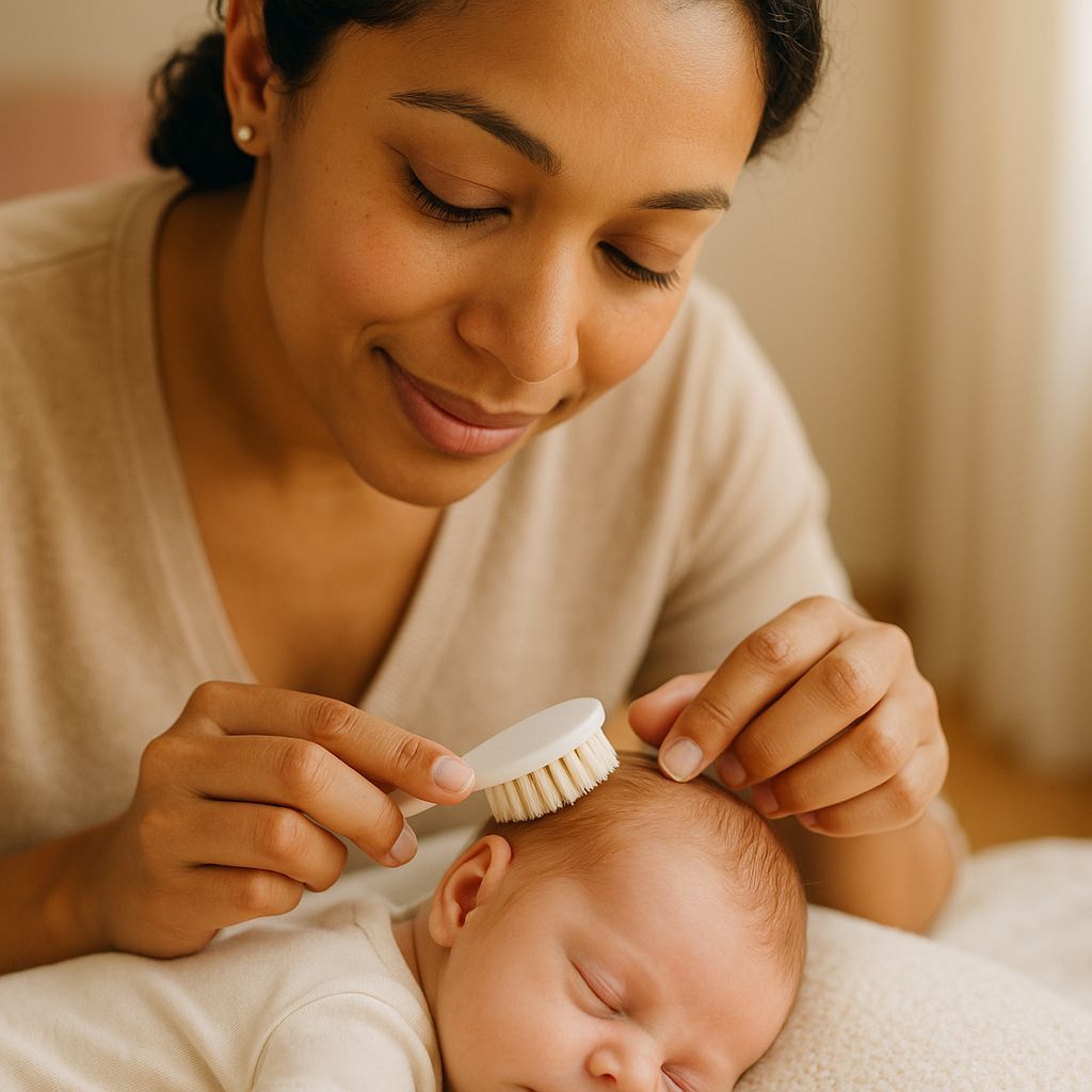 Caring for Newborn Hair and Scalp: A Clinical Cradle Cap Guide