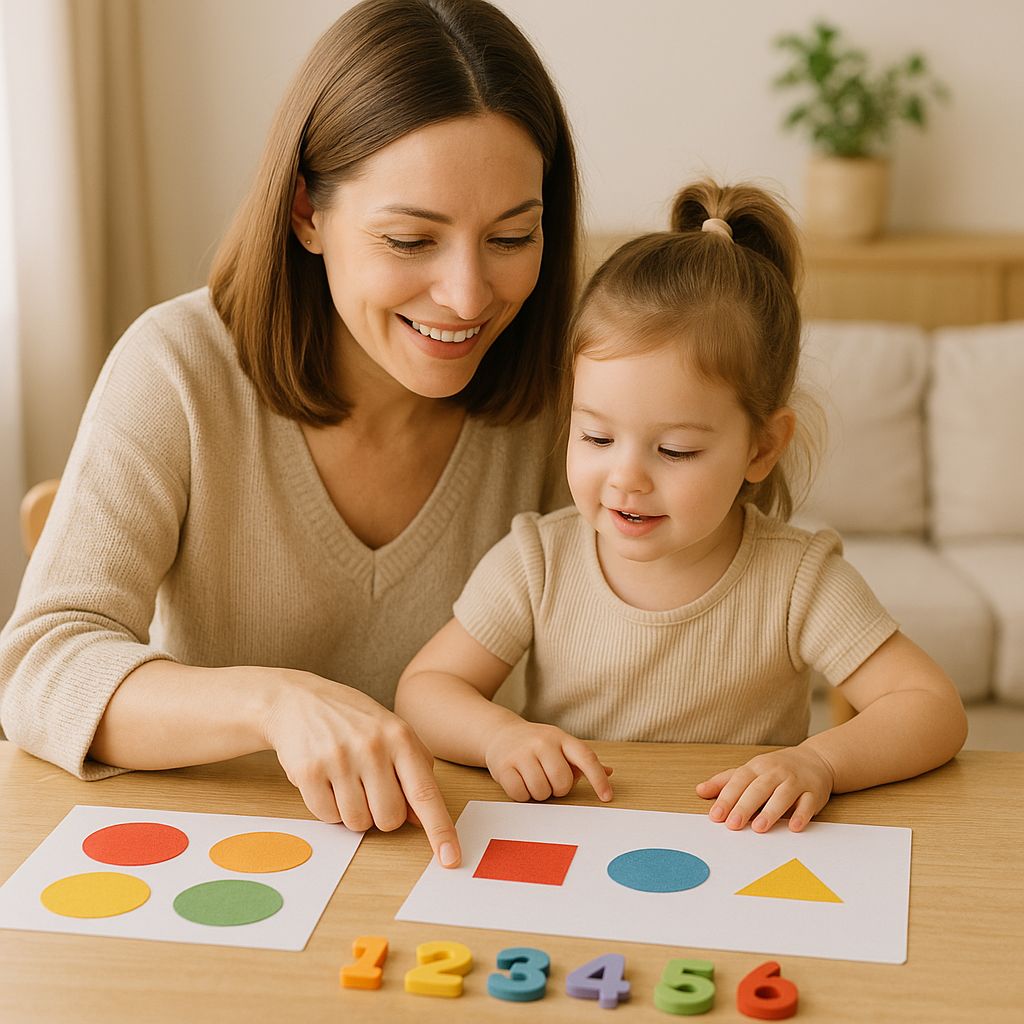 Teaching Basic Concepts to Preschoolers: Colors, Shapes, and Numbers Made Fun