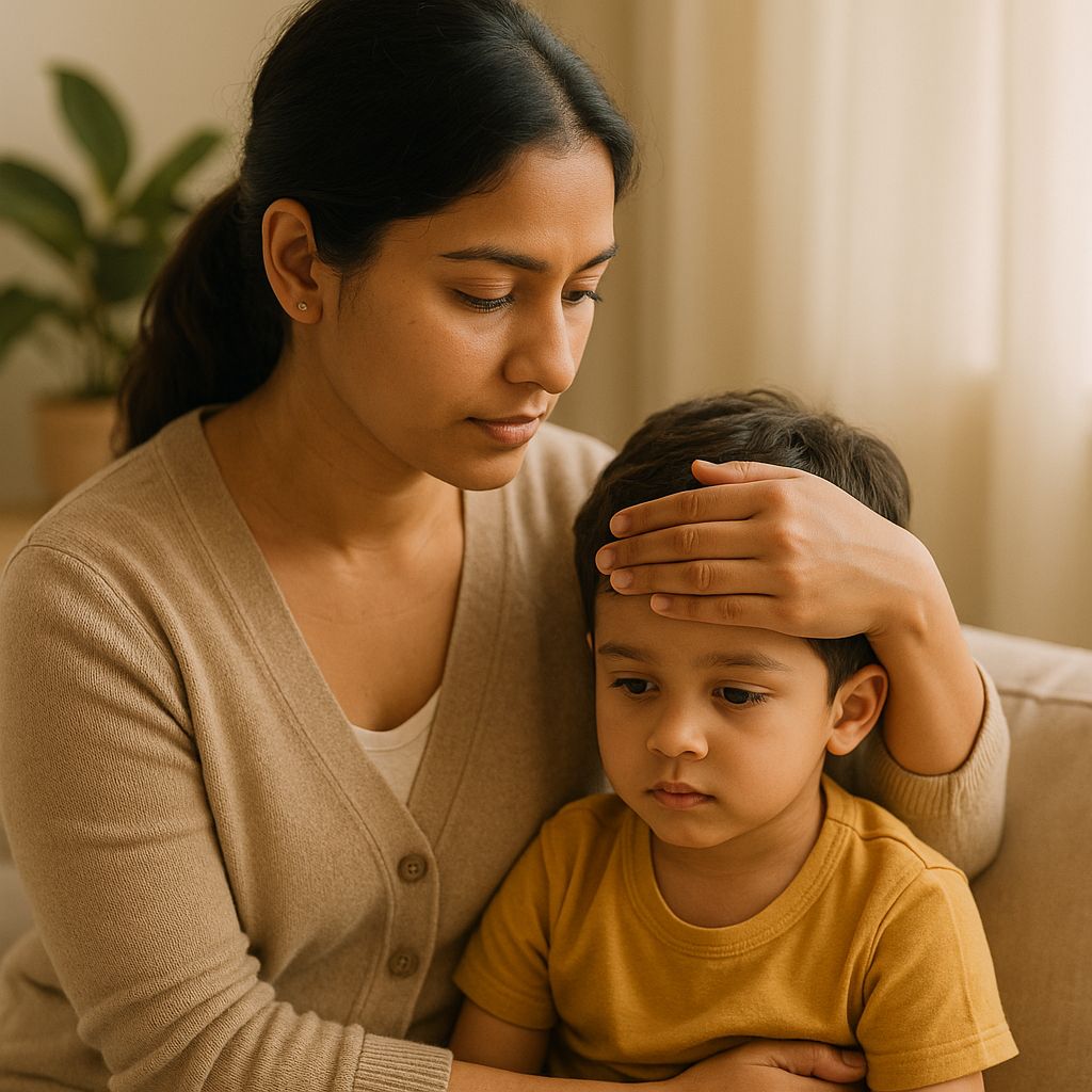 Kaise Handle Karein: Bachchon Ke Aam Rogon Ka Samadhan