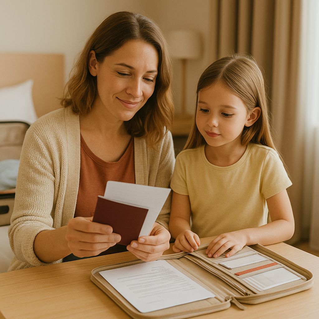 How to Keep Important Documents Safe While Traveling with Kids