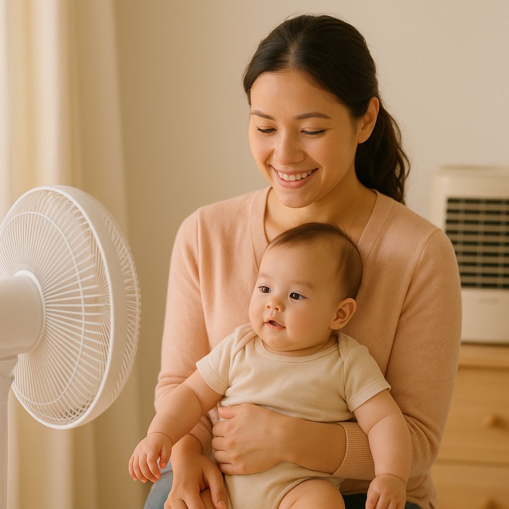 Safe Ways to Use Fans and Coolers Around Babies: A Parent’s Guide