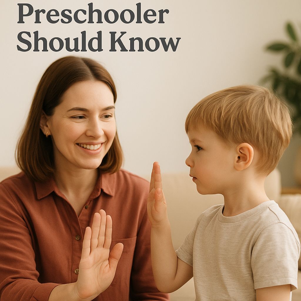 Safety Rules Every Preschooler Should Know