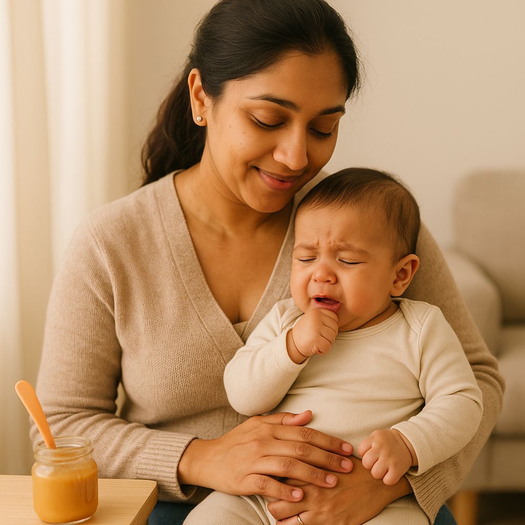 Baby Food Allergy ke Symptoms aur Home Care: Ek Pura Guide