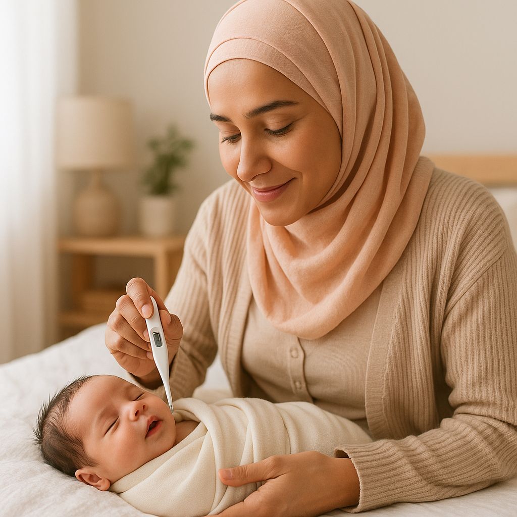 Newborn Baby Cold ka Ghar par Ilaj (0–3 Months Safe Guide)