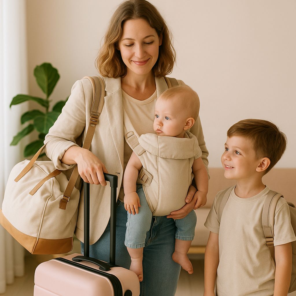 How to Manage Multiple Bags While Traveling with Kids: A Parent’s Practical Guide