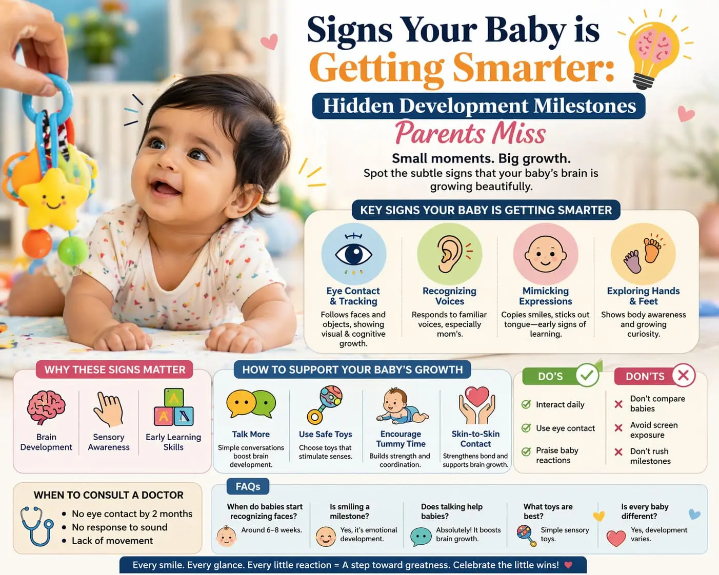 Signs Your Baby is Getting Smarter: Hidden Development Milestones Parents Miss