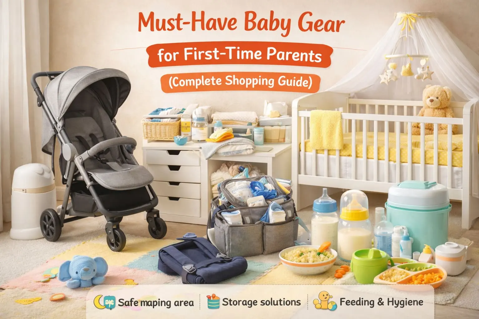 Must-Have Baby Gear for First-Time Parents (Complete Shopping Guide)