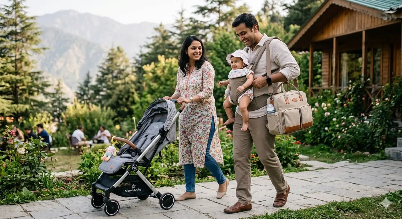 The Weekend Wanderer: Travel-Friendly Baby Essentials for Indian Families
