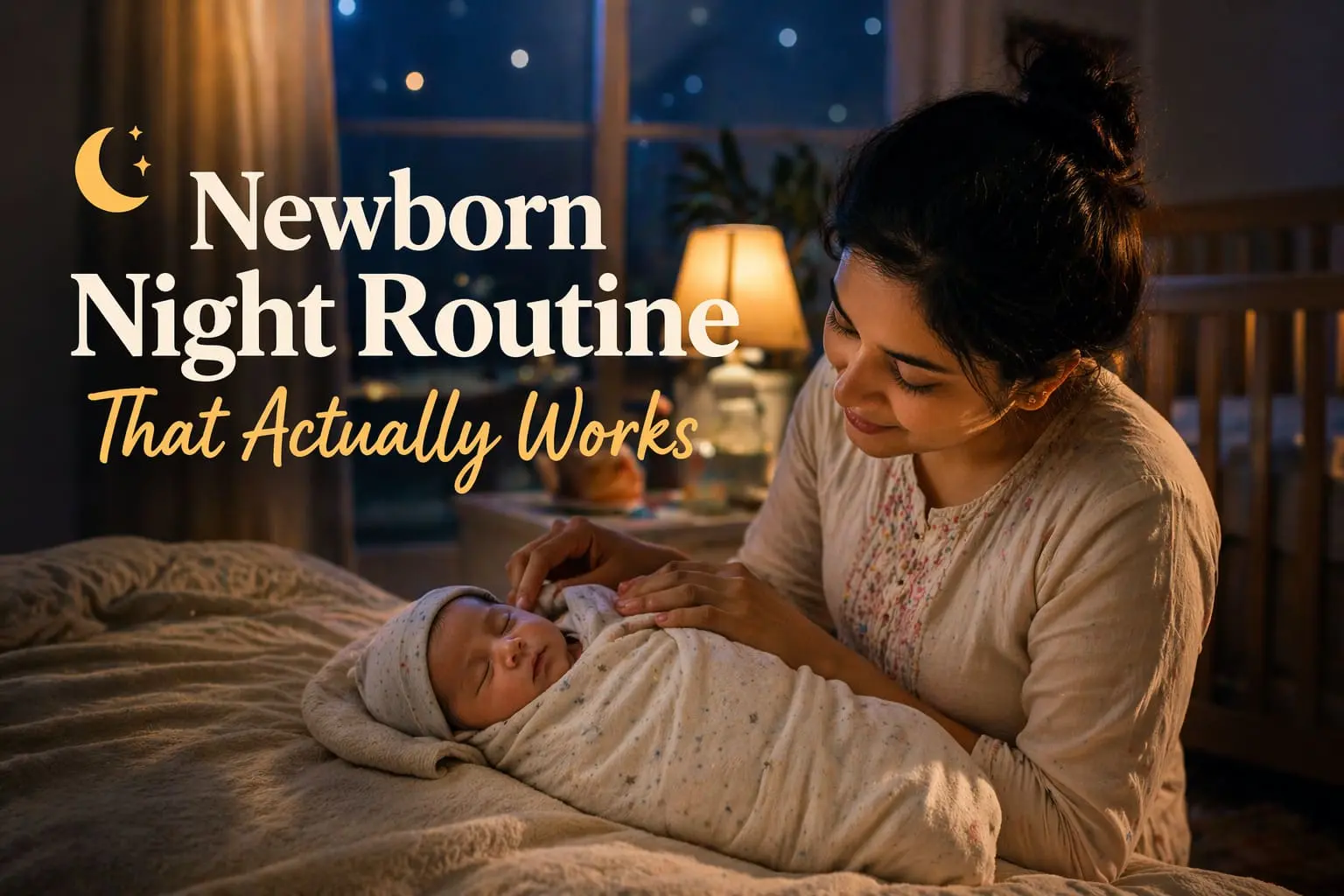 Newborn Night Routine That Actually Works (Realistic for Indian Homes)