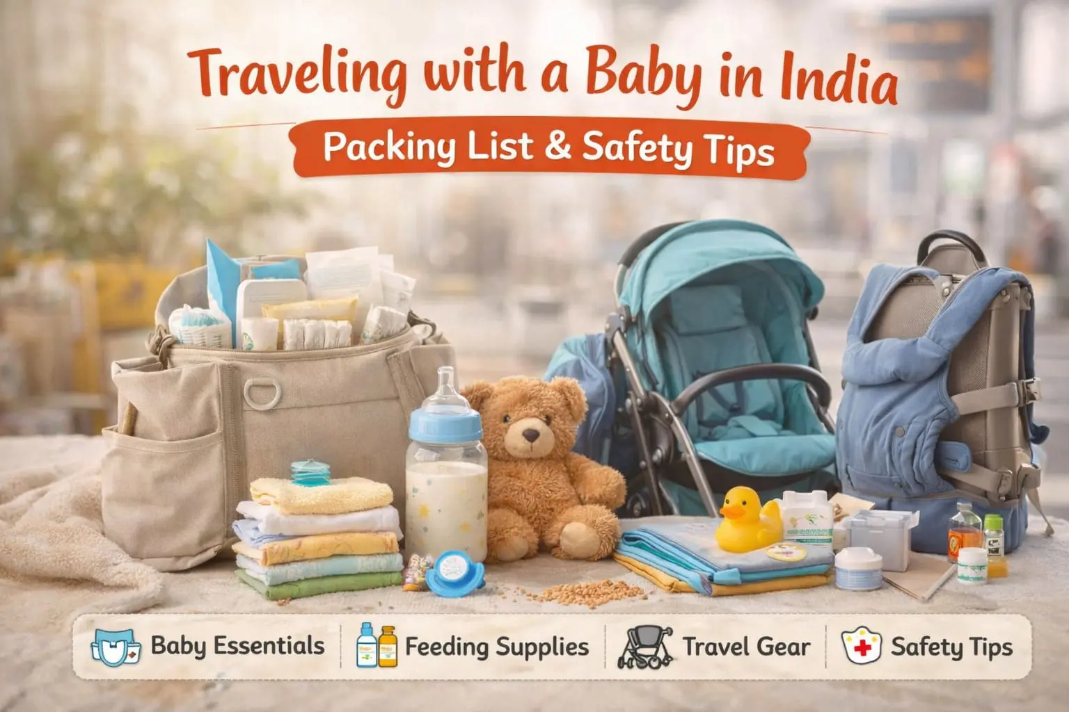 Traveling with a Baby in India: Packing List & Safety Tips