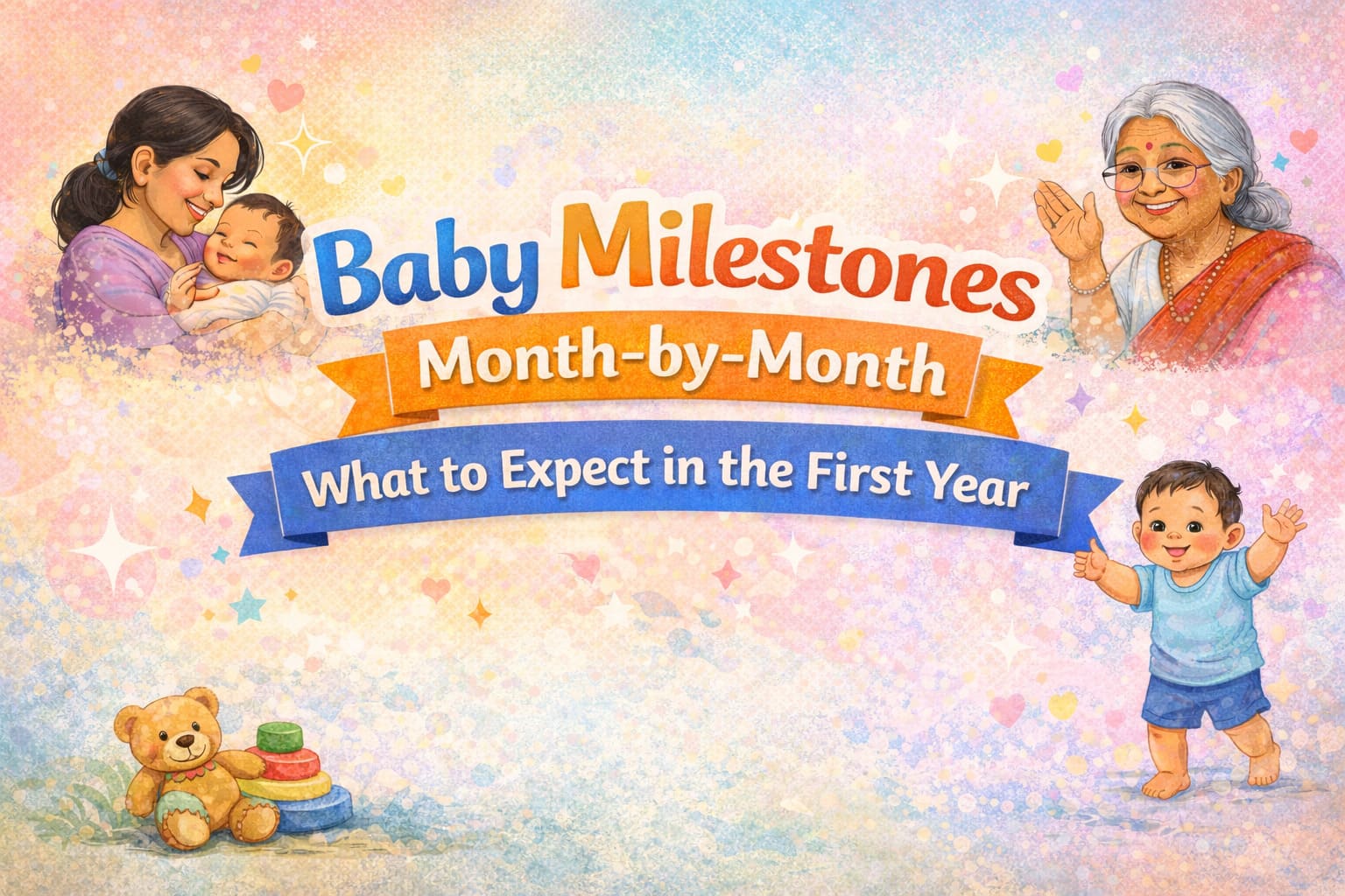 Baby Milestones Month-by-Month: What to Expect in the First Year