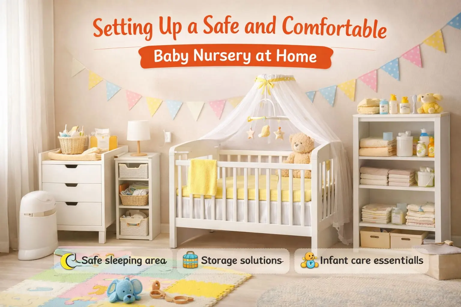 Setting Up a Safe and Comfortable Baby Nursery at Home