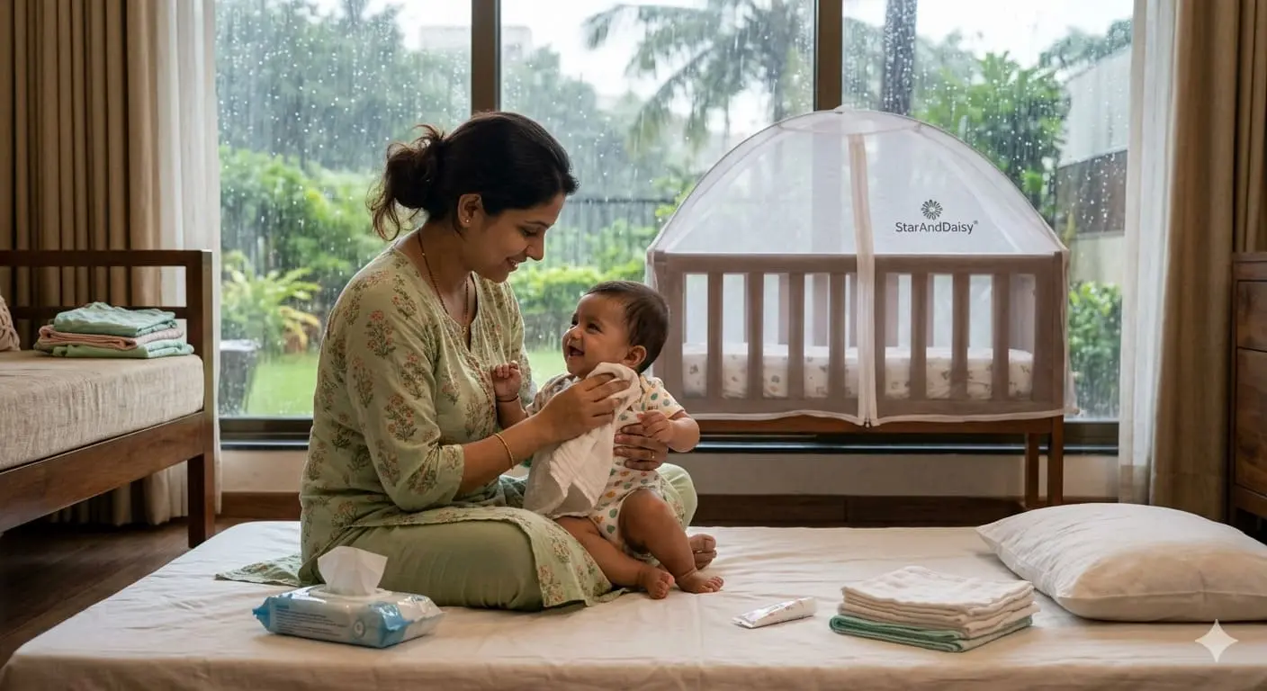Monsoon Care: Protecting Your Baby During the Indian Rains